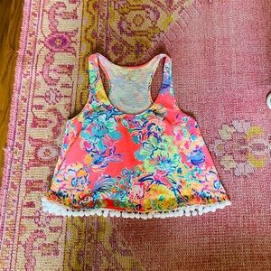 Lilly Pulitzer Shirley Top in Island Seacret
